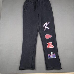 Kansas City Chiefs Pants Mens Medium Gray NFL New Era Super Bowl LVIII $75